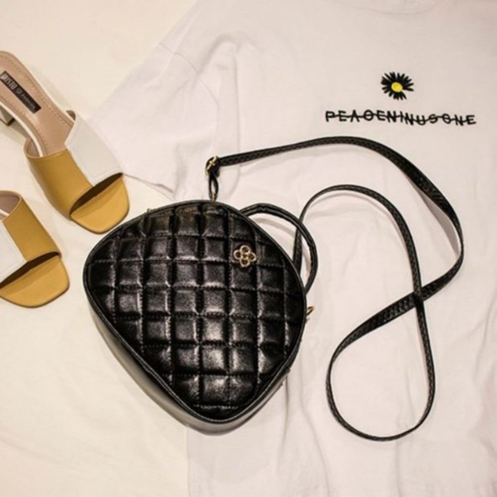 Black Fashion Leather Handbag